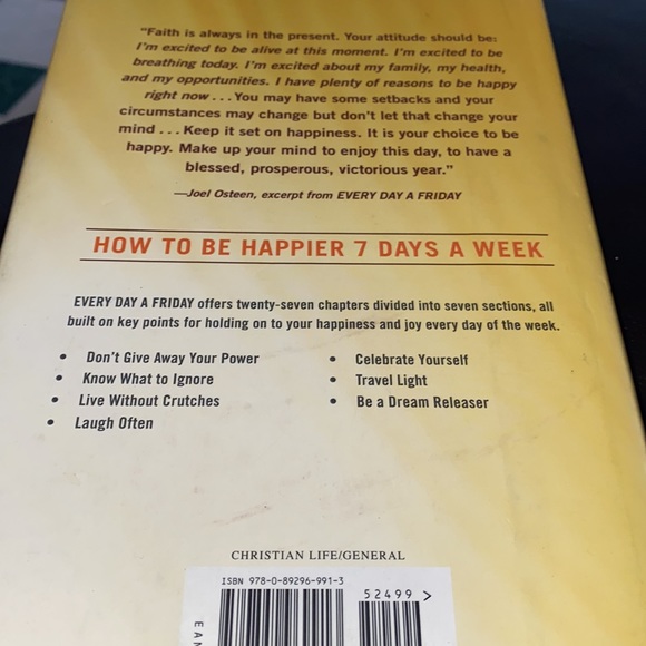 Joel Osteen Every Day A Friday - Picture 3 of 3